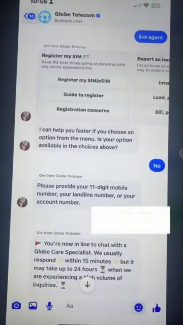get TM SIM PUK CODE via messenger