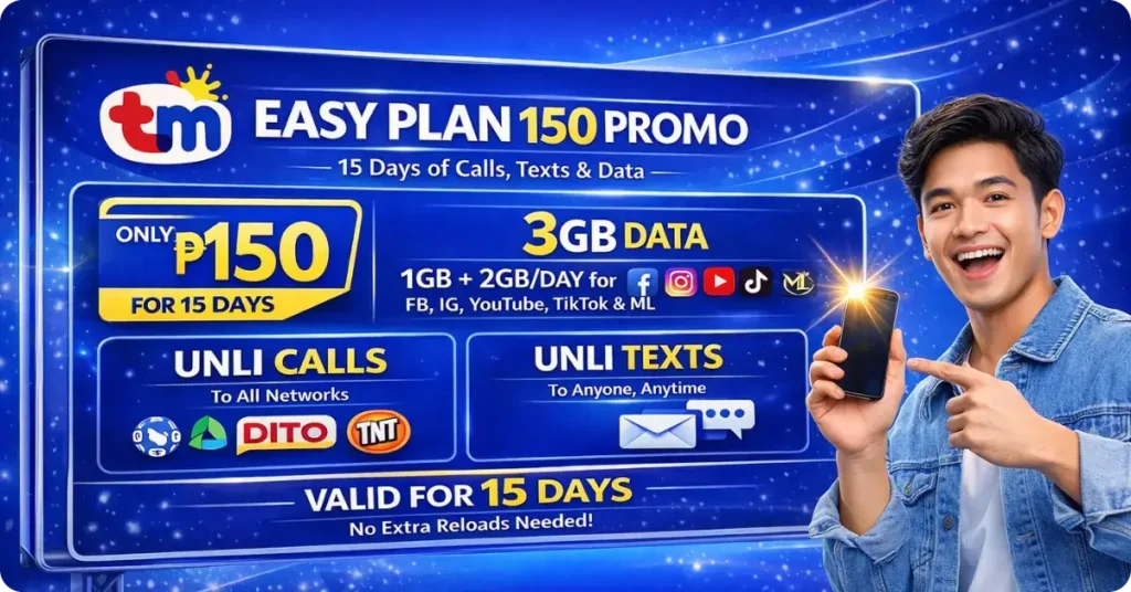 TM Easy Plan 150 Promo