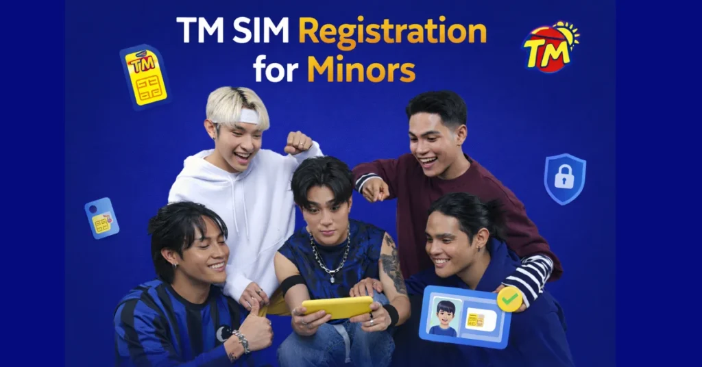 TM SIM Registration for Minors